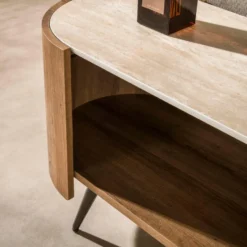 Fraaai - Jaspy tv-meubel 180cm keramiek travertin