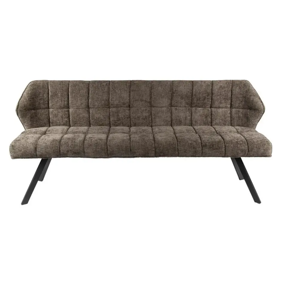 Fraaai - Ramon eetkamerbank 180 cm geweven - taupe