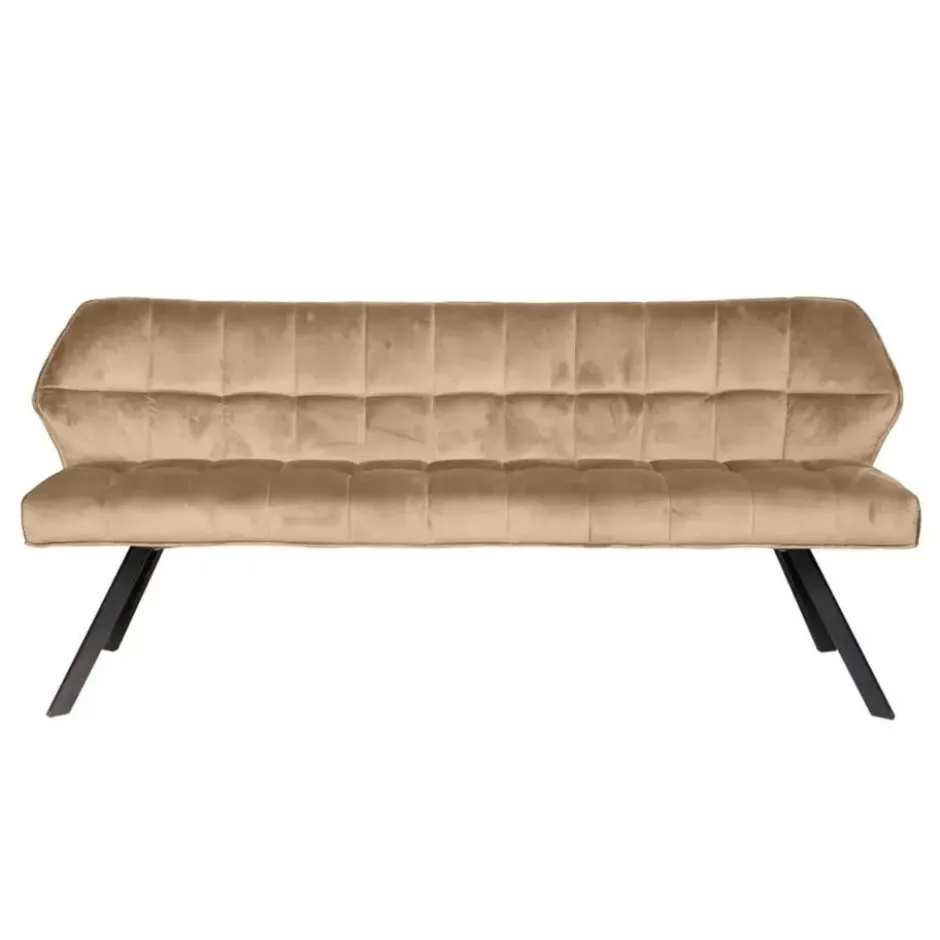Fraaai - Ramon eetkamerbank 180 cm velvet champagne