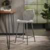 Fraaai - Varadero barstoel boucle - grijs