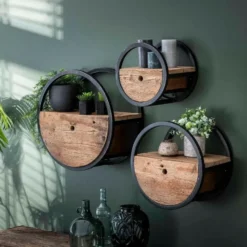 Fraaai - Wandschap Hardy met Lade 30 cm