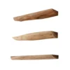 Fraaai - Woody wandplank set van drie