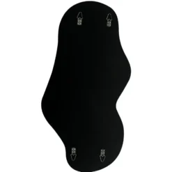 Fragix Avi Organische spiegel 120x62 Zwart