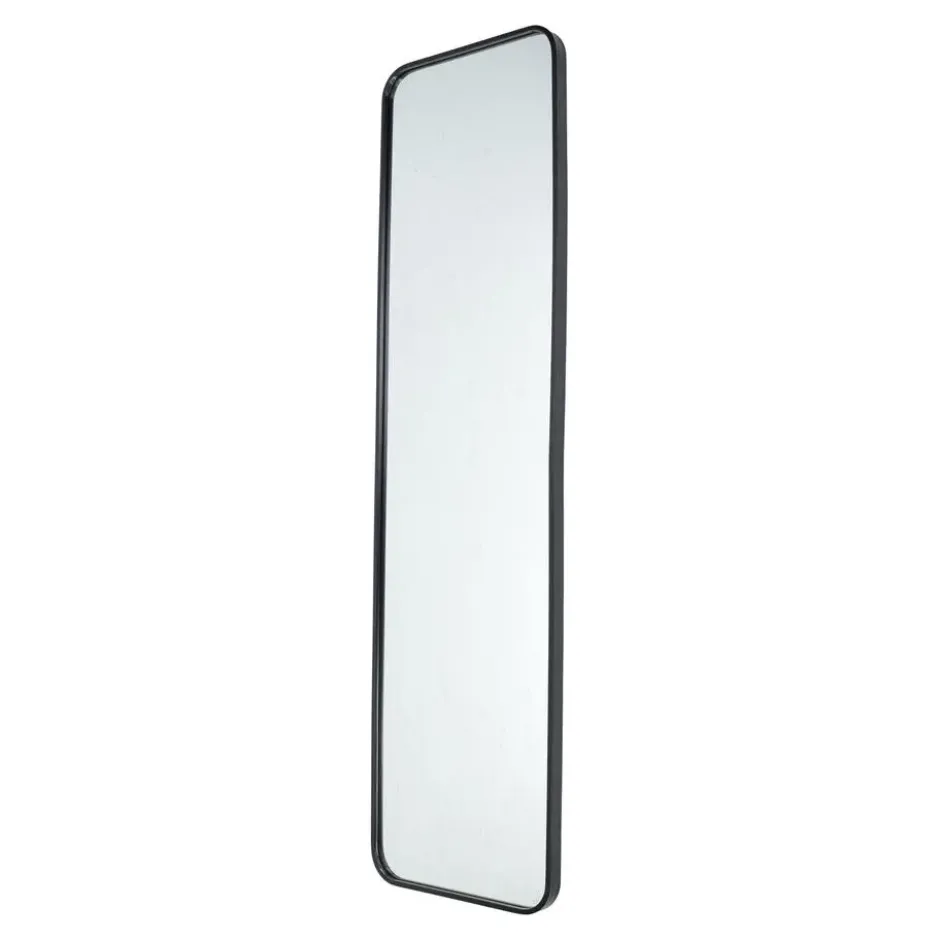 Fragix Boston Passpiegel - Zwart - Metaal - 150x40