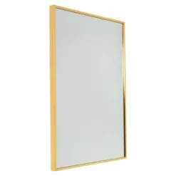 Fragix York Wandspiegel - Goud - Aluminium - 60x40