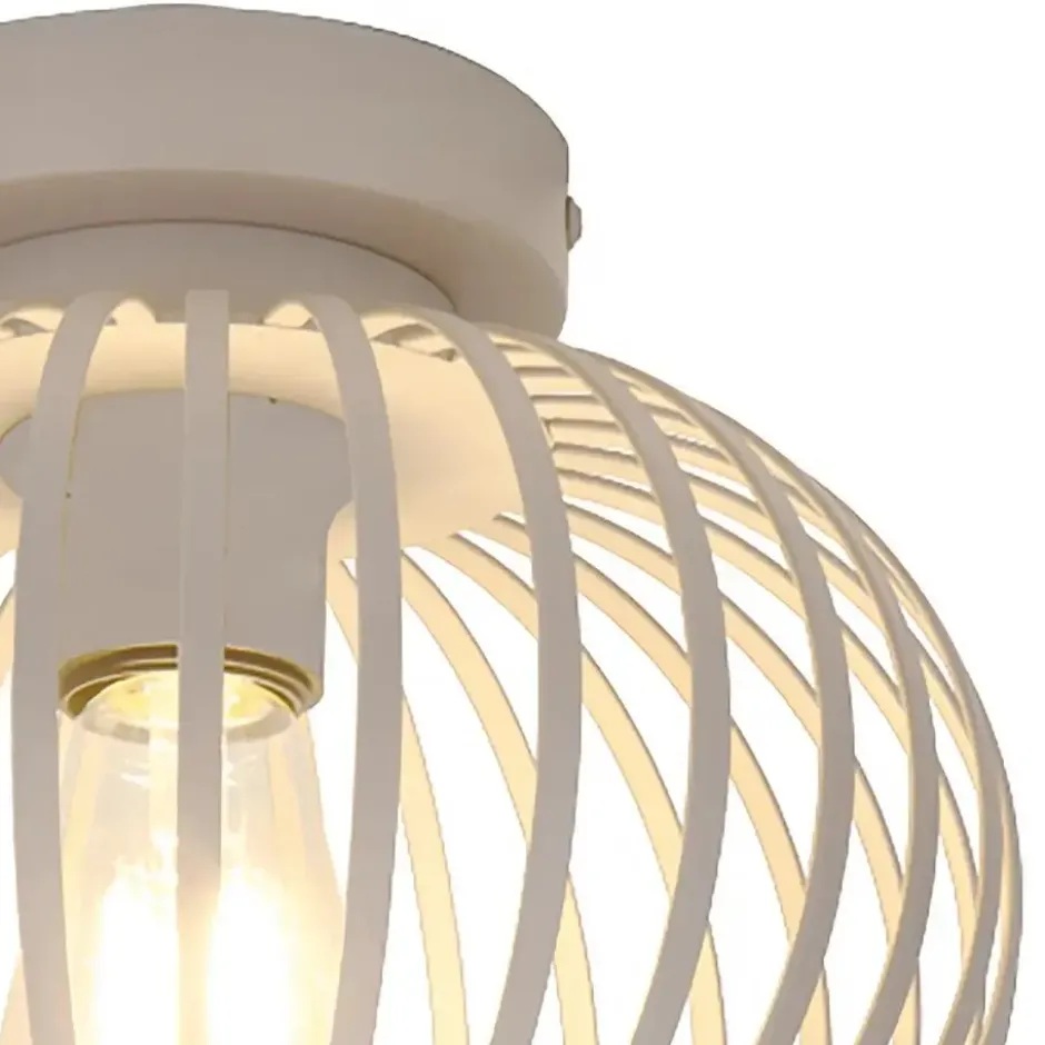 Freelight Plafondlamp Aglio - beige - 25x18 cm