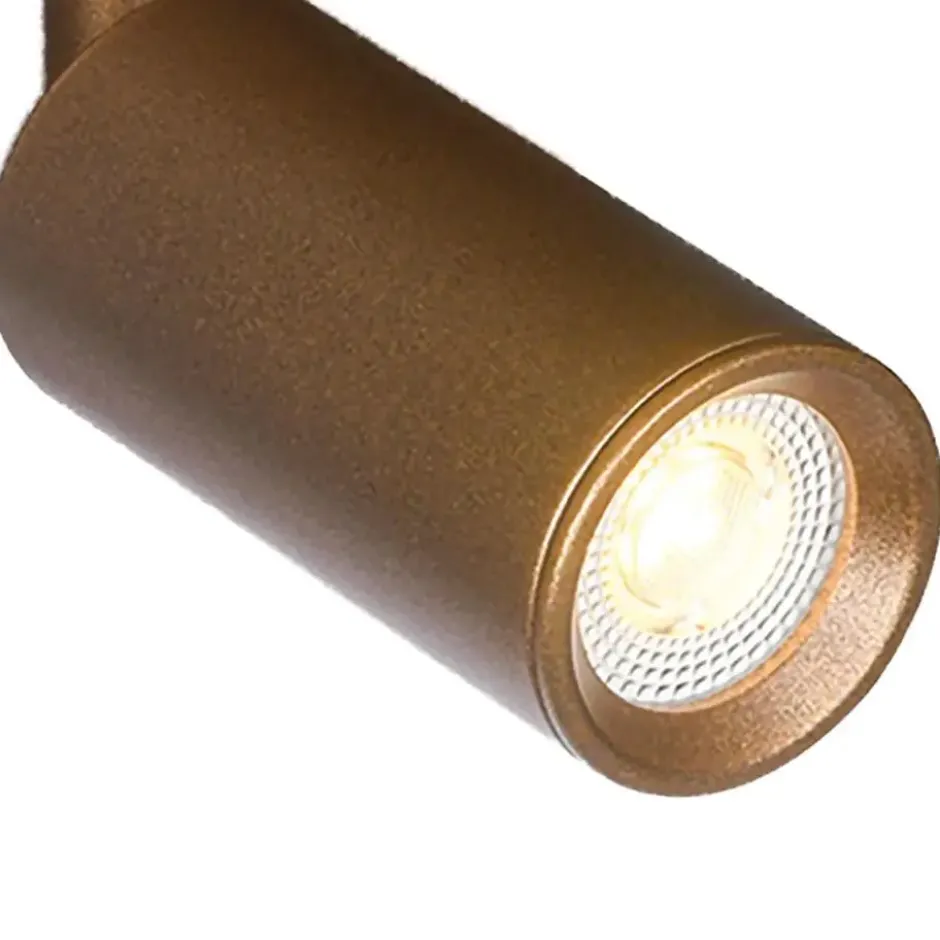 Freelight Spot Scolo - 3 lichts - brons goud - 46x12 cm