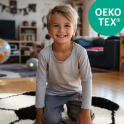 Fun Rond Voetbal Kinderkleed Hoogpolig Zwart Wit - 120 CM Ø