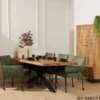 Furndea Devi eettafel boomstam mangohout 220x100x76