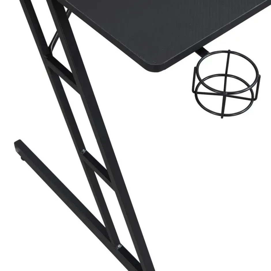 Gamebureau Bremen - zwart - 74x120x60 cm