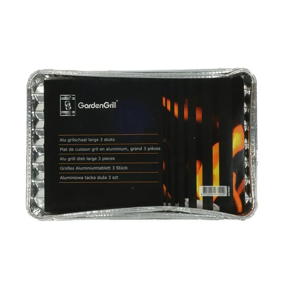 Garden Grill Aluminium Grillschaal - 30 stuks