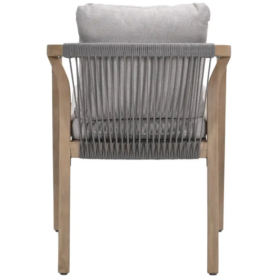 Garden Impressions Alora lounge dining stoel - grey sand