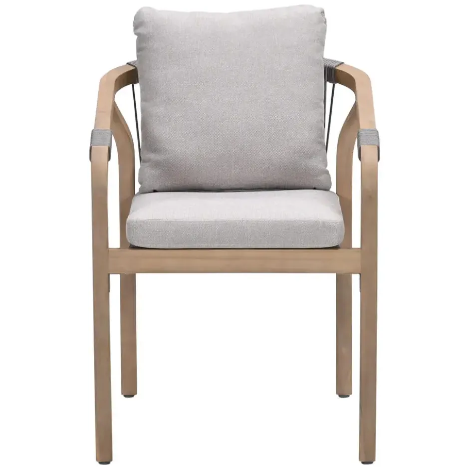 Garden Impressions Alora lounge dining stoel - grey sand