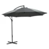 Garden Impressions Athene Zweefparasol Ø300 cm donker grijs