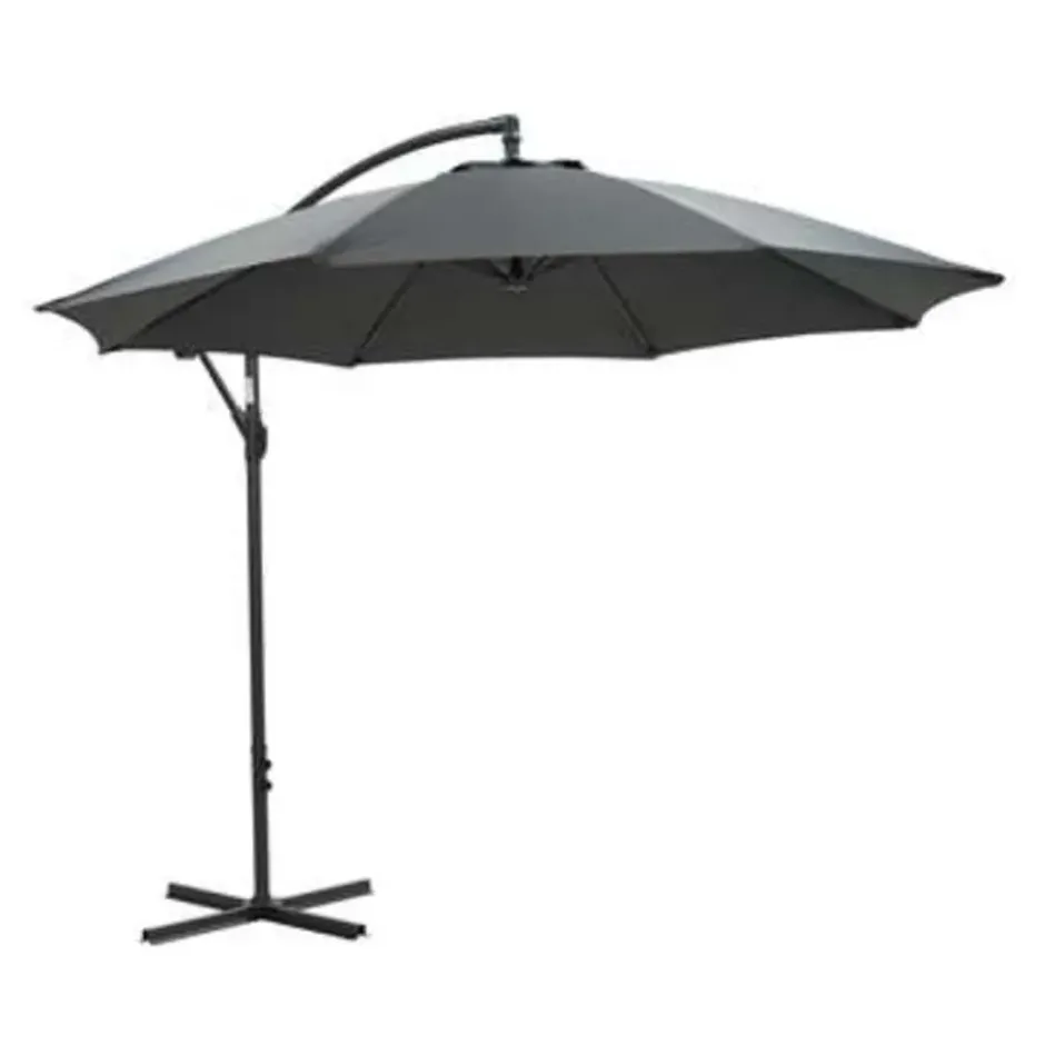 Garden Impressions Athene Zweefparasol Ø300 cm donker grijs
