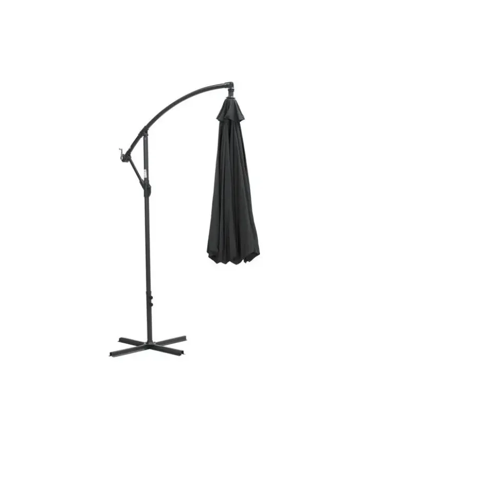 Garden Impressions Athene Zweefparasol Ø300 cm donker grijs
