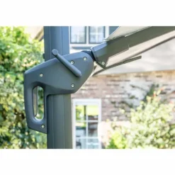 Garden Impressions Big Pole II zweefparasol 350x350 cm - royal sand