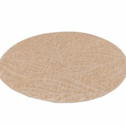 Garden Impressions Buitenkleed Ø160 cm - leaf sand