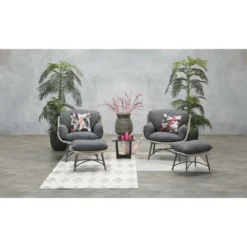 Garden Impressions Buitenkleed Naturalis groen leaf 120x170 cm