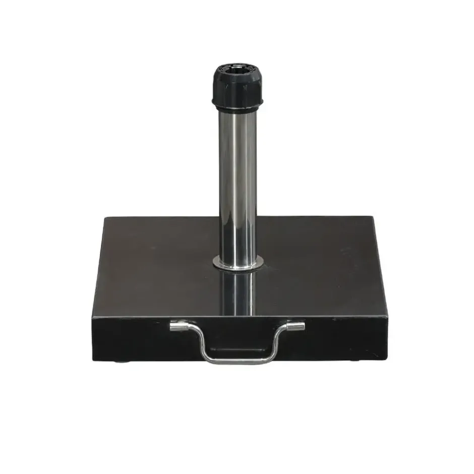 Garden Impressions Cosmo granieten parasolvoet 30 kg - zwart