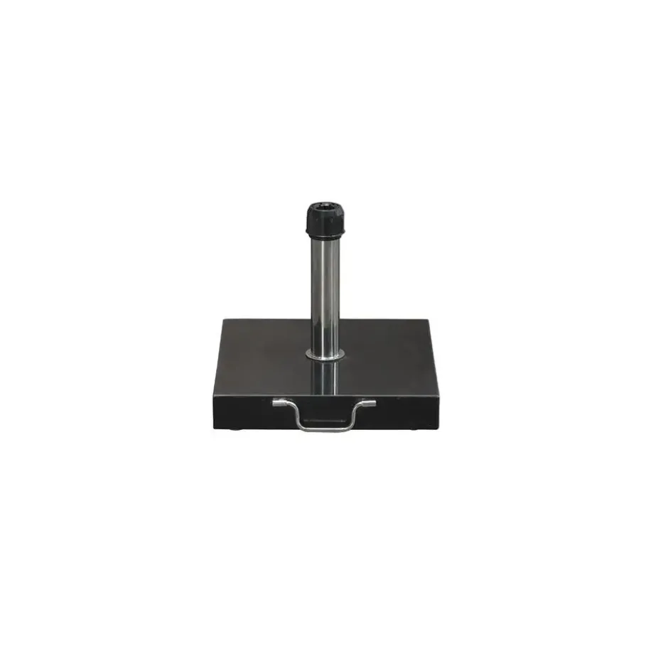 Garden Impressions Cosmo granieten parasolvoet 30 kg - zwart