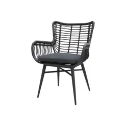 Garden Impressions Edison 148 cm. - ronde tuinset / Jasmine black