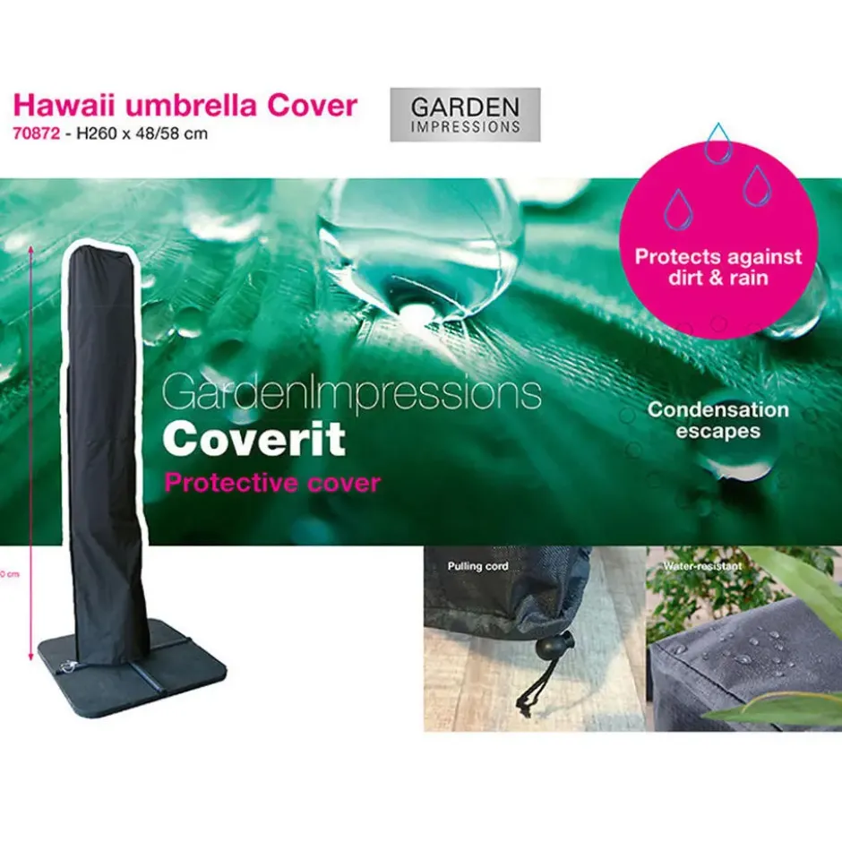 Garden Impressions Hawaii parasolhoes 260x48/58 cm