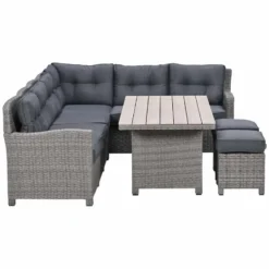 Garden Impressions Jaru lounge dining set 5-delig rechts - vironwood