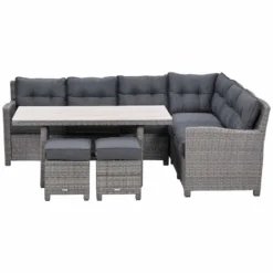Garden Impressions Jaru lounge dining set 5-delig rechts - vironwood