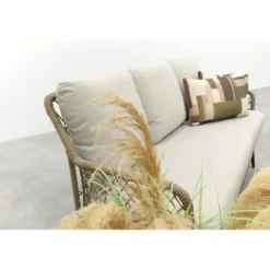 Garden Impressions Kalibo lounge dining set 4-delig - donker grijs
