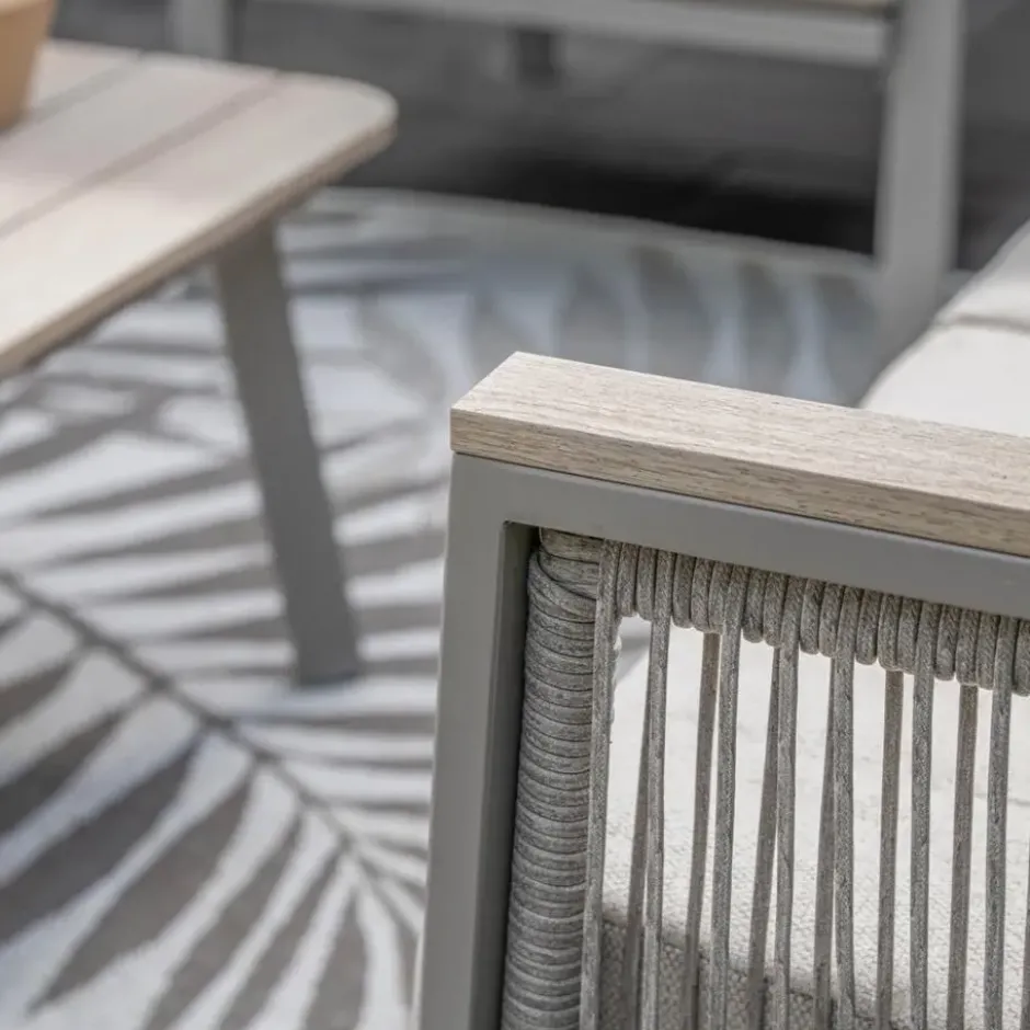 Garden Impressions Kreta loungeset 4-delig - taupe