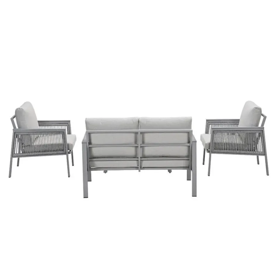 Garden Impressions Kreta loungeset 4-delig - taupe