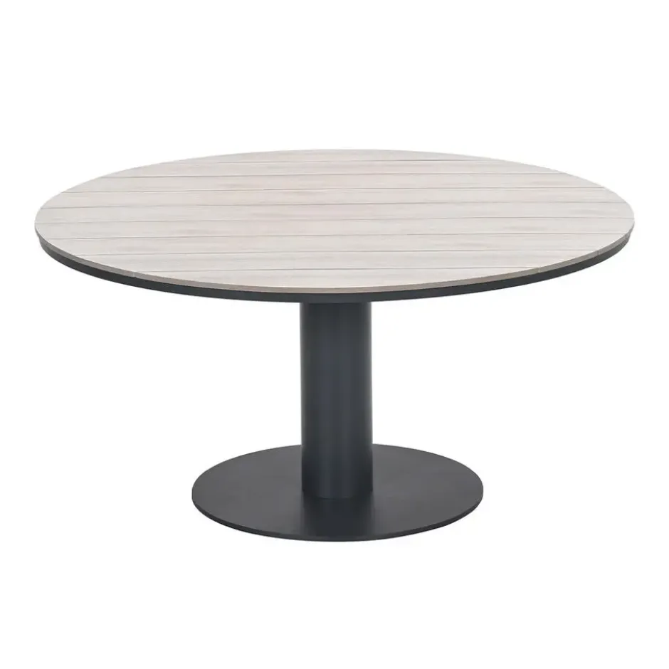 Garden Impressions Leona tuintafel Ø150 cm - donker grijs