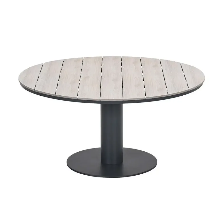Garden Impressions Leona tuintafel Ø150 cm - donker grijs
