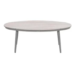 Garden Impressions Lucas bijzettafel ovaal 120 x 75 x 45 cm - taupe