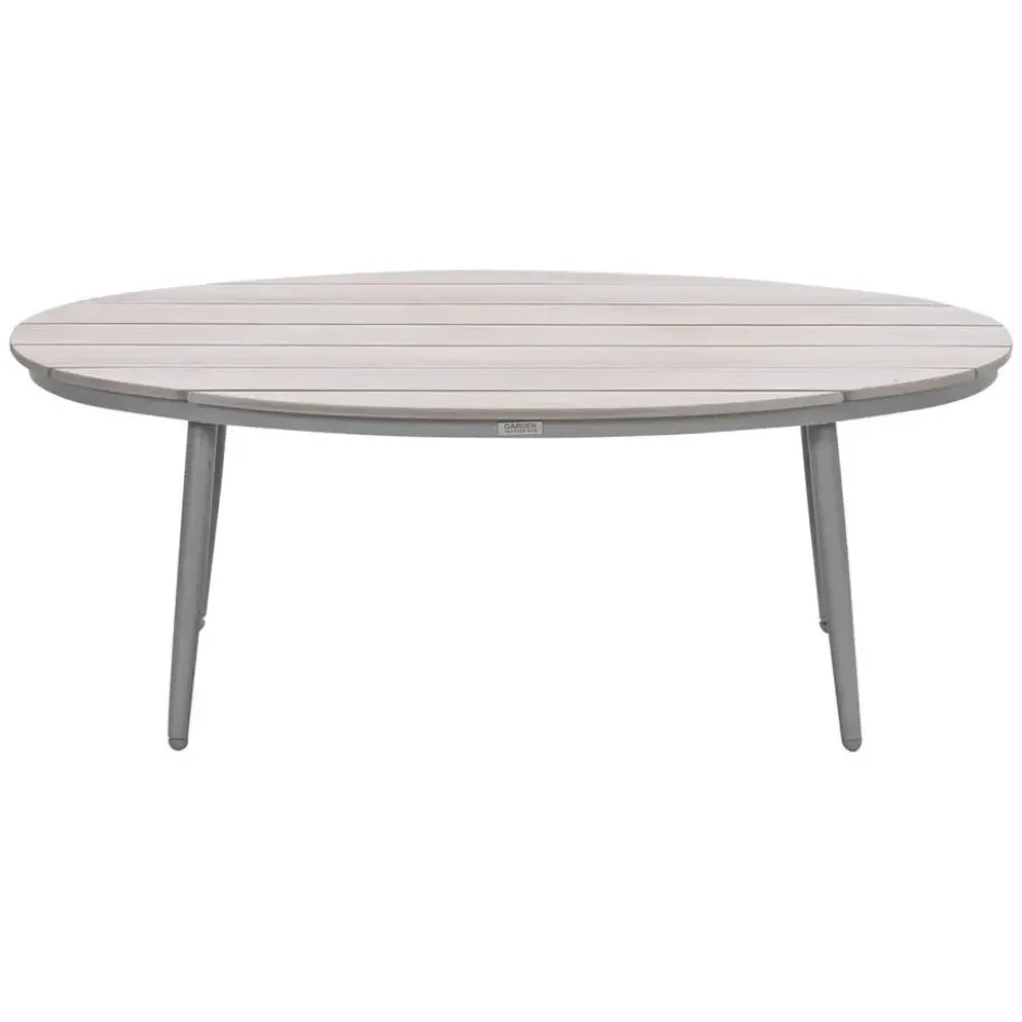 Garden Impressions Lucas bijzettafel ovaal 120 x 75 x 45 cm - taupe