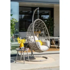 Garden Impressions Lucas bijzettafel Ø50 x 48 cm - taupe