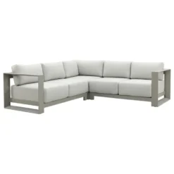 Garden Impressions Malakka loungebank 3-delig - taupe