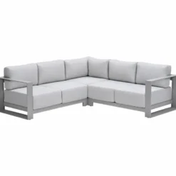 Garden Impressions Malakka loungebank 3-delig - taupe