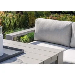 Garden Impressions Malakka loungebank 3-delig - taupe
