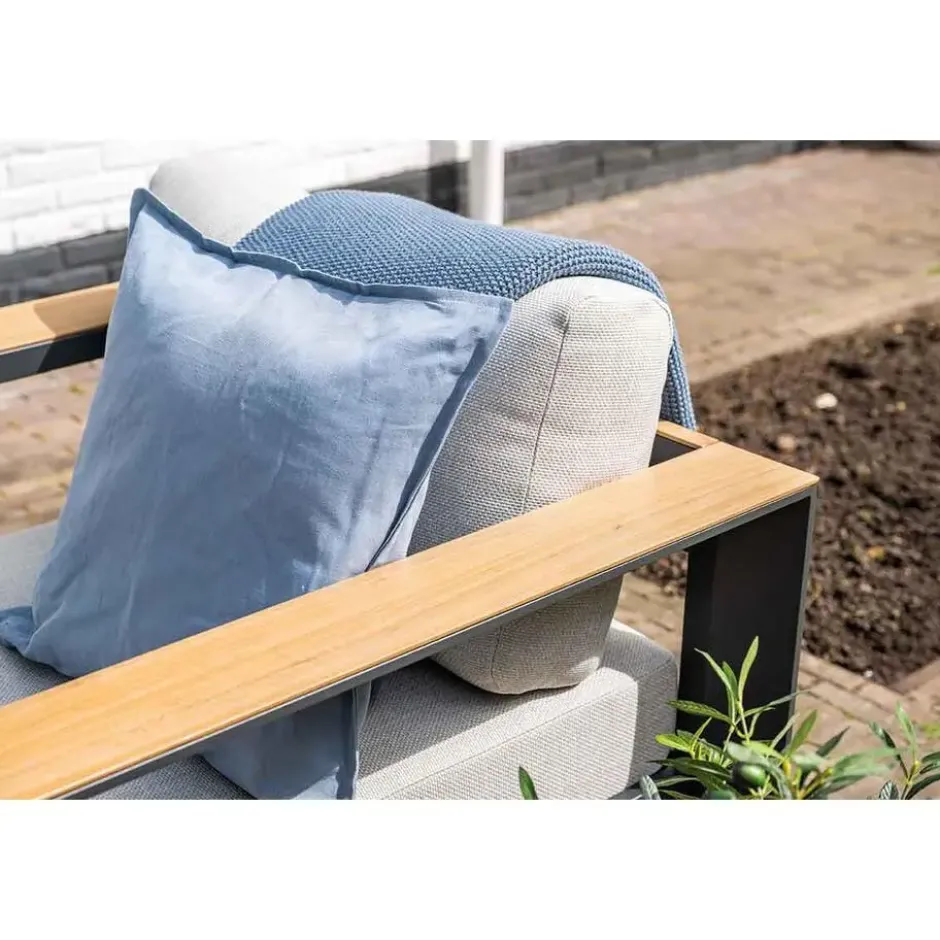 Garden Impressions Malakka loungeset 4-delig - valley sand