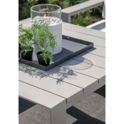 Garden Impressions Malakka lounge dining set 4-delig - taupe