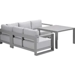 Garden Impressions Malakka lounge dining set 4-delig - taupe
