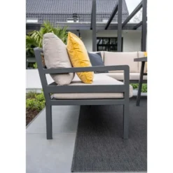 Garden Impressions Markus lounge dining set 4-delig desert sand