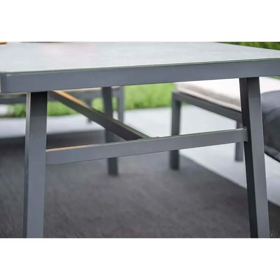 Garden Impressions Markus lounge dining set 4-delig desert sand