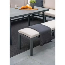 Garden Impressions Markus lounge dining set 4-delig desert sand