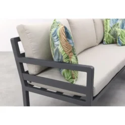 Garden Impressions Markus lounge dining set 4-delig links-desert sand