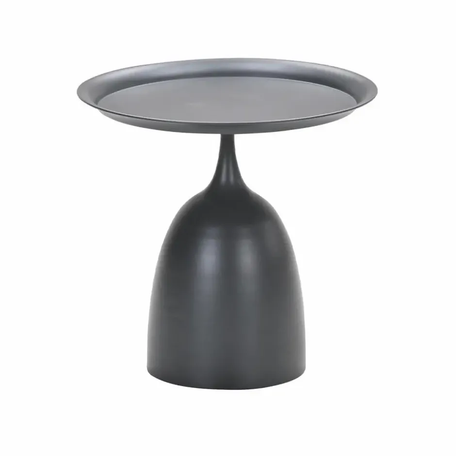 Garden Impressions Mati bijzettafel Ø50xH48 cm - donker grijs