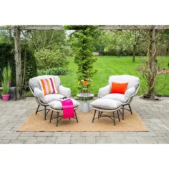 Garden Impressions Mati bijzettafel Ø50xH48 cm - taupe