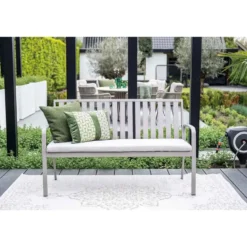 Garden Impressions Neapolis tuinbank 150 cm - taupe